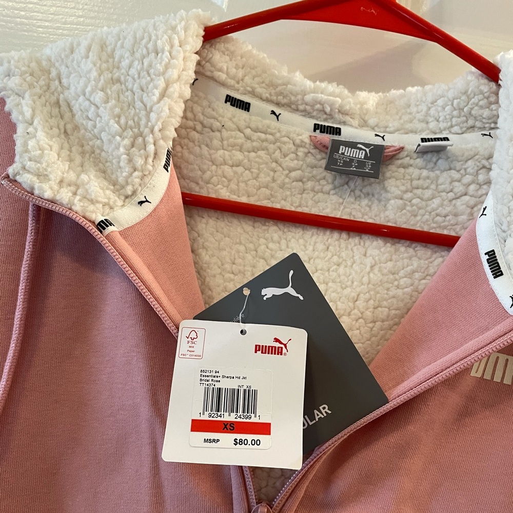 Pink hoodie
